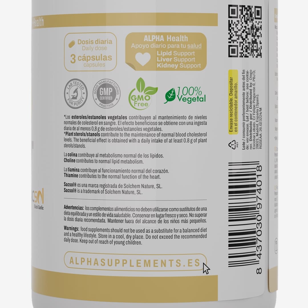 Lipid Support (60 Veggiecaps) - 3