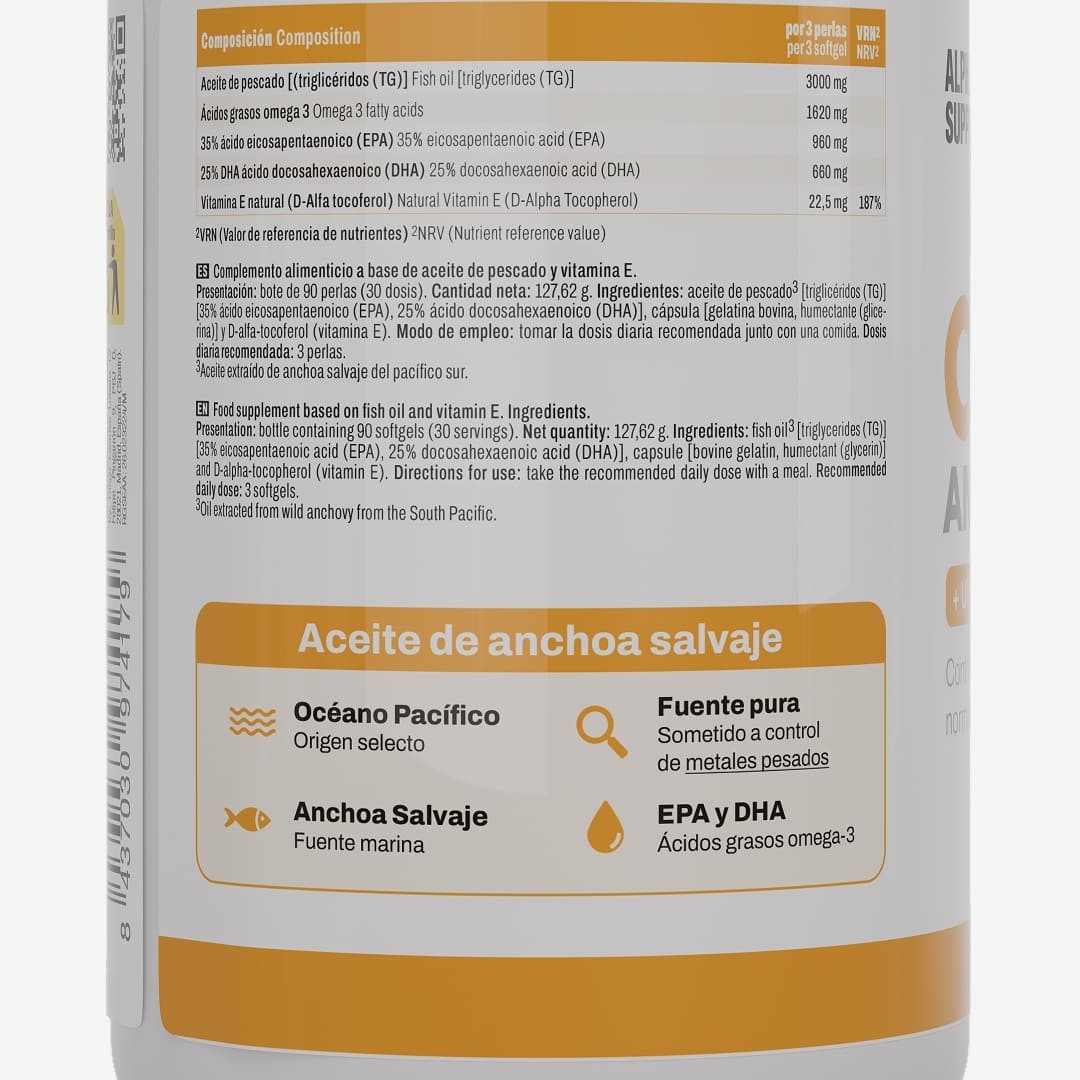 Omega 3 Anchoa Salvaje (90 perlas) - 2