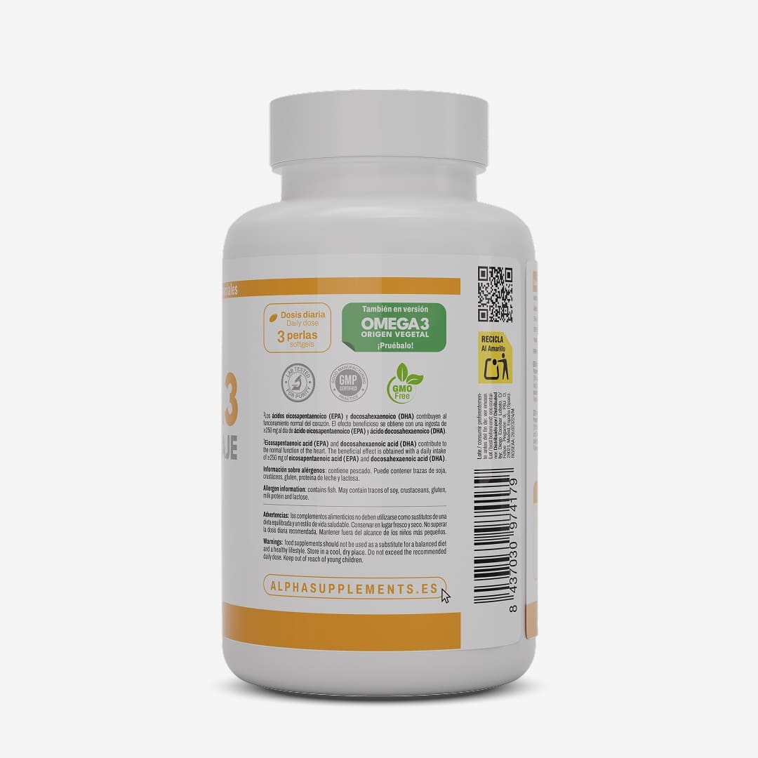 Omega 3 Anchoa Salvaje (90 perlas) - 5