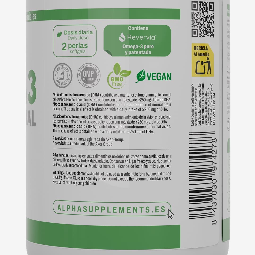 Omega 3 Origen Vegetal (60 Perlas) - 3