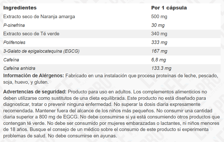 Evidenced Wild Burner (90 CAPS) - Life Pro - 2