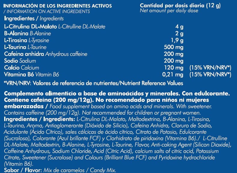 Pre-training Fuel (360g) – Alpha Supplements - 2