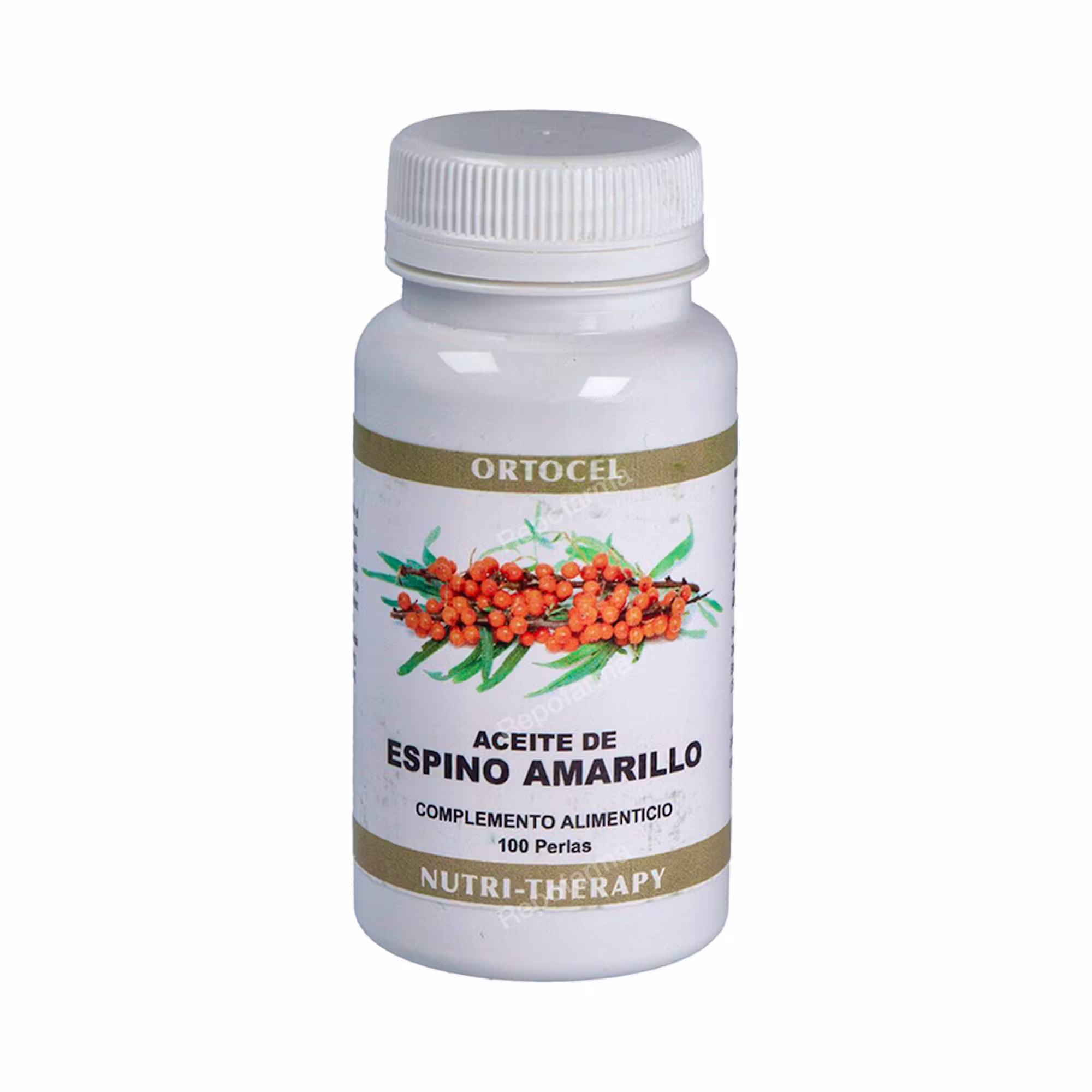 Espino amarillo 500mg (Omega-7)(100 perlas) - Ortocel Nutri-Therapy