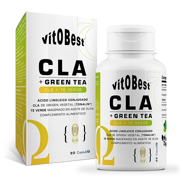 CLA + Green Tea (90 capsuLIQ) - Vitobest
