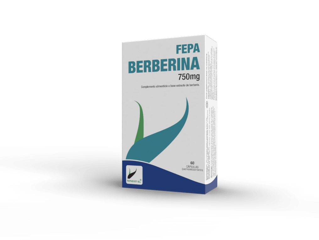 Berberina 750mg (60caps) - FepaDiet