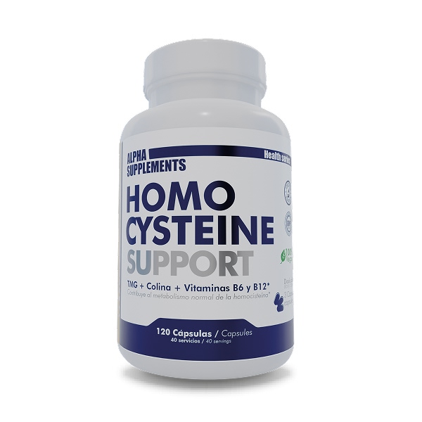 Homocysteine Support (120 Veggiecaps) - Alpha Supplements