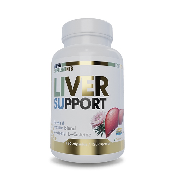 Liver Support (120 Veggiecaps) - Alpha Supplements