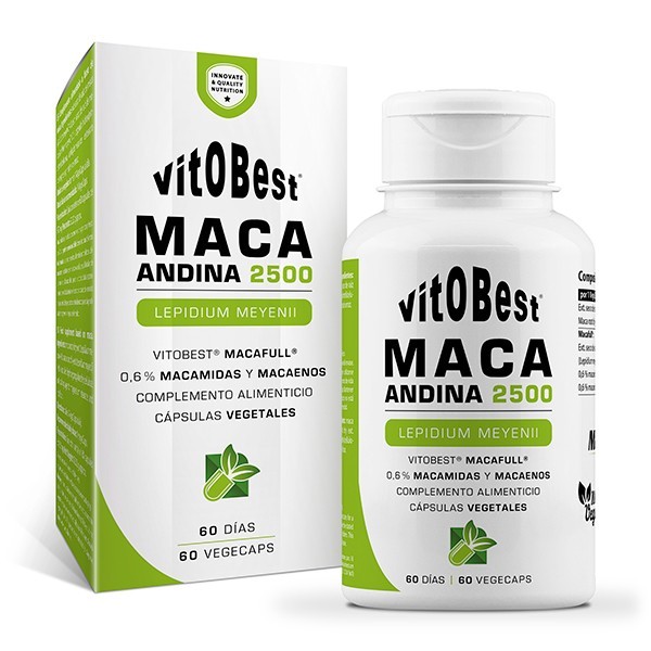 Maca Andina 2500 (60 VegeCaps) - Vitobest