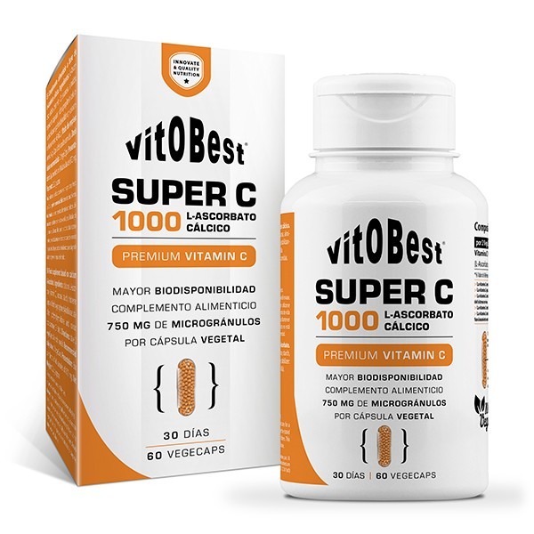 Super C 1000 (60 VegeCaps) - Vitobest