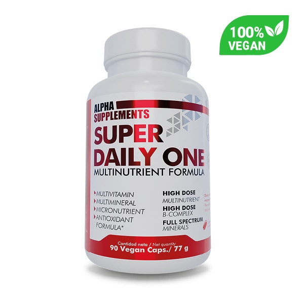 Super Daily One (Multinutrient Formula)(90 Veggiecaps) - Alpha Supplements