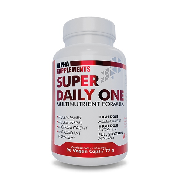 Super Daily One (Multinutrient Formula)(90 Veggiecaps) - Alpha Supplements
