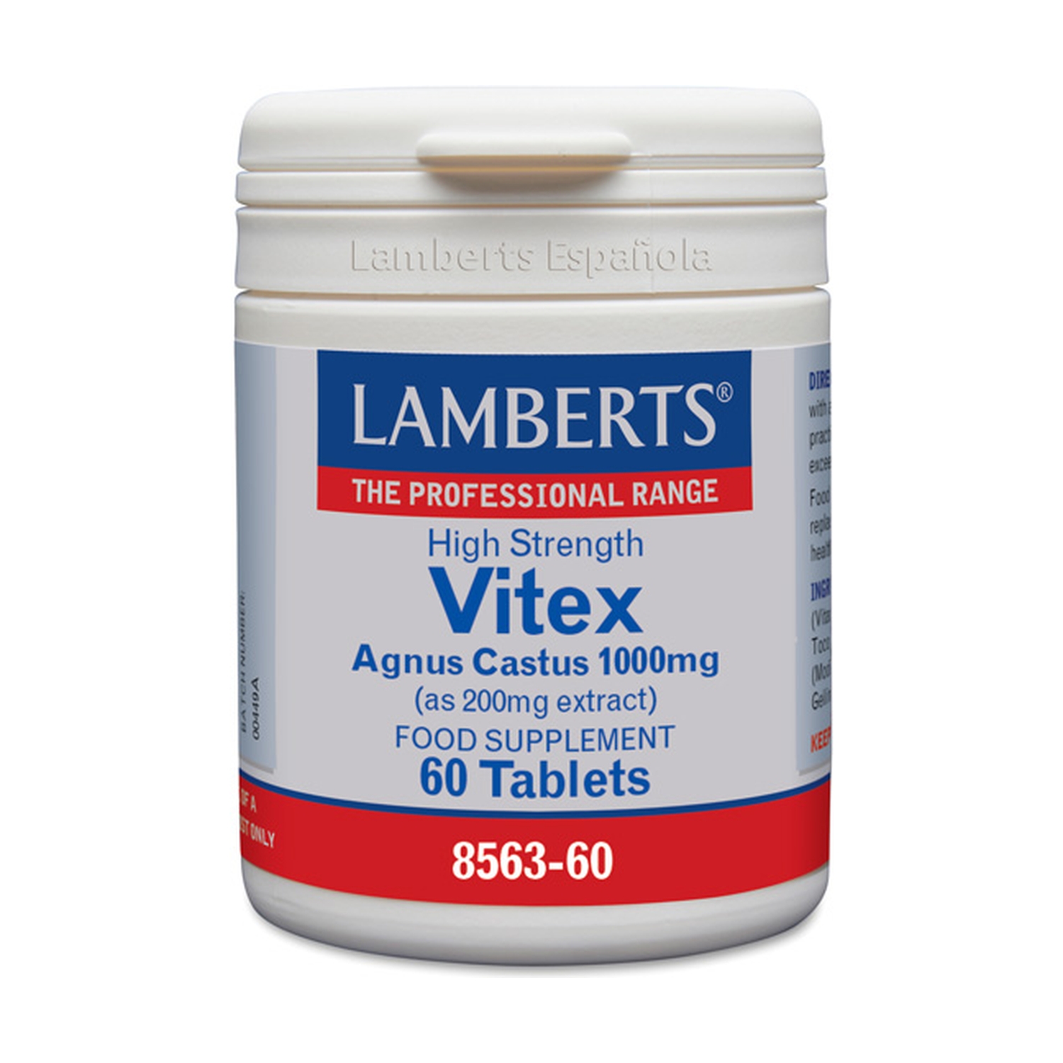 Vitex (Sauzgatillo-Agnus Castus) (60tabs) - Lamberts