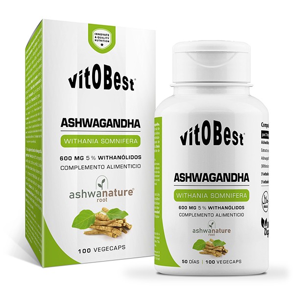 Ashwagandha (100 VegeCaps) - Vitobest