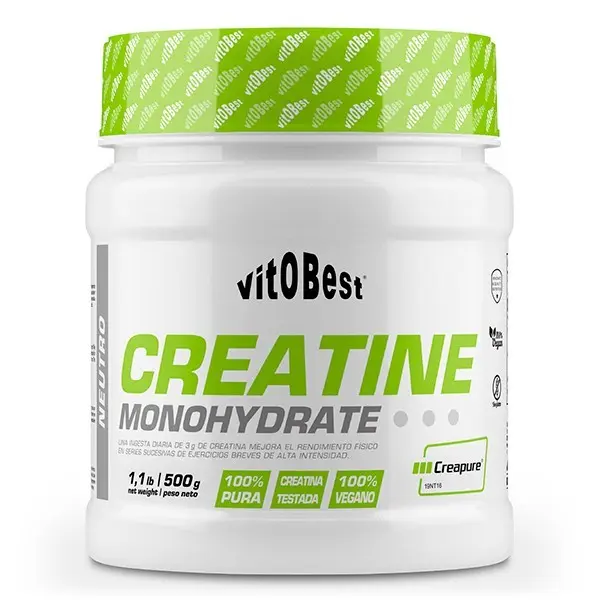 Creatine Monohydrate (Creapure®) (500 g) - Vitobest