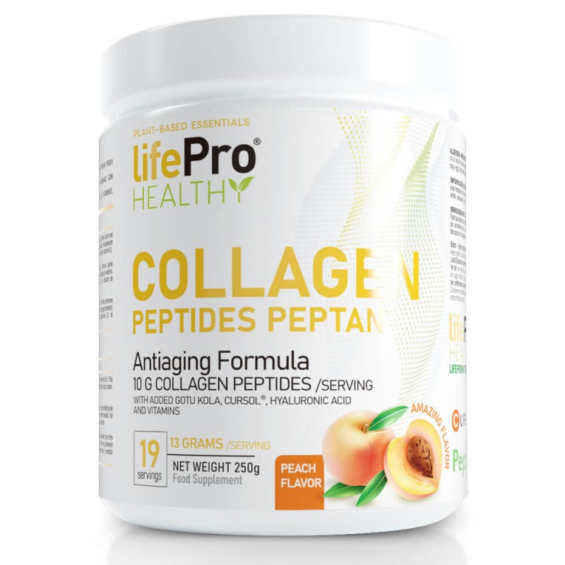 Antiaging Collagen Peptides 250 Gr (sabor melocotón)- Lifepro