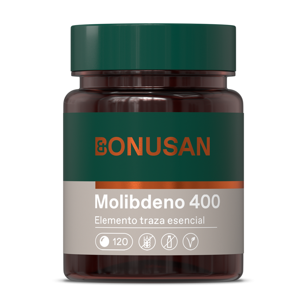 Molibdeno 400mcg (60 cápsulas) - Bonusan
