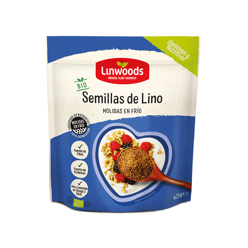 Semillas de Lino molidas en frío - Linwoods