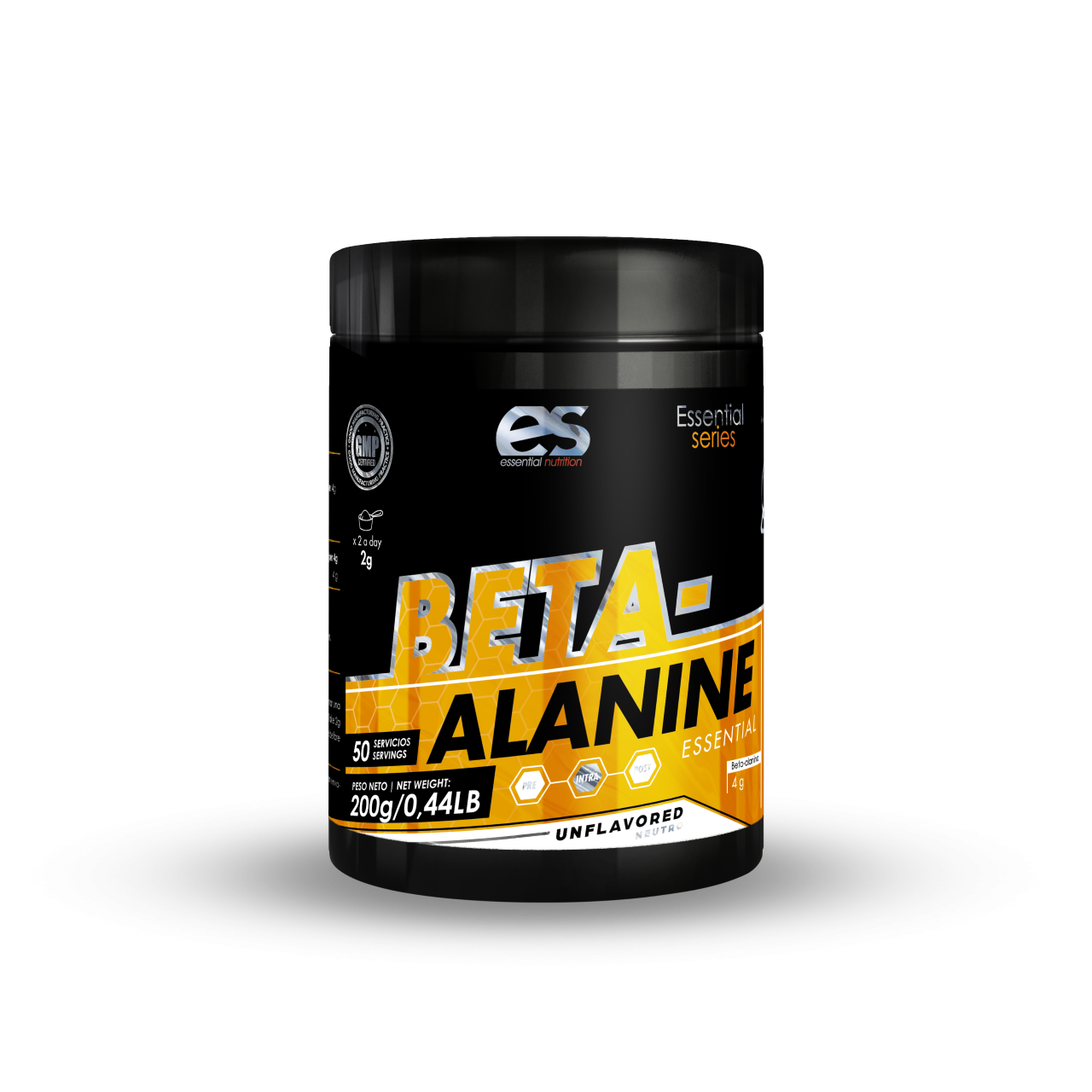 Beta-Alanina (200 g) (Neutro) – Essential Nutrition